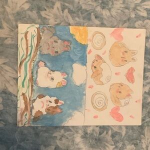 Colorful Small Pet Art Print